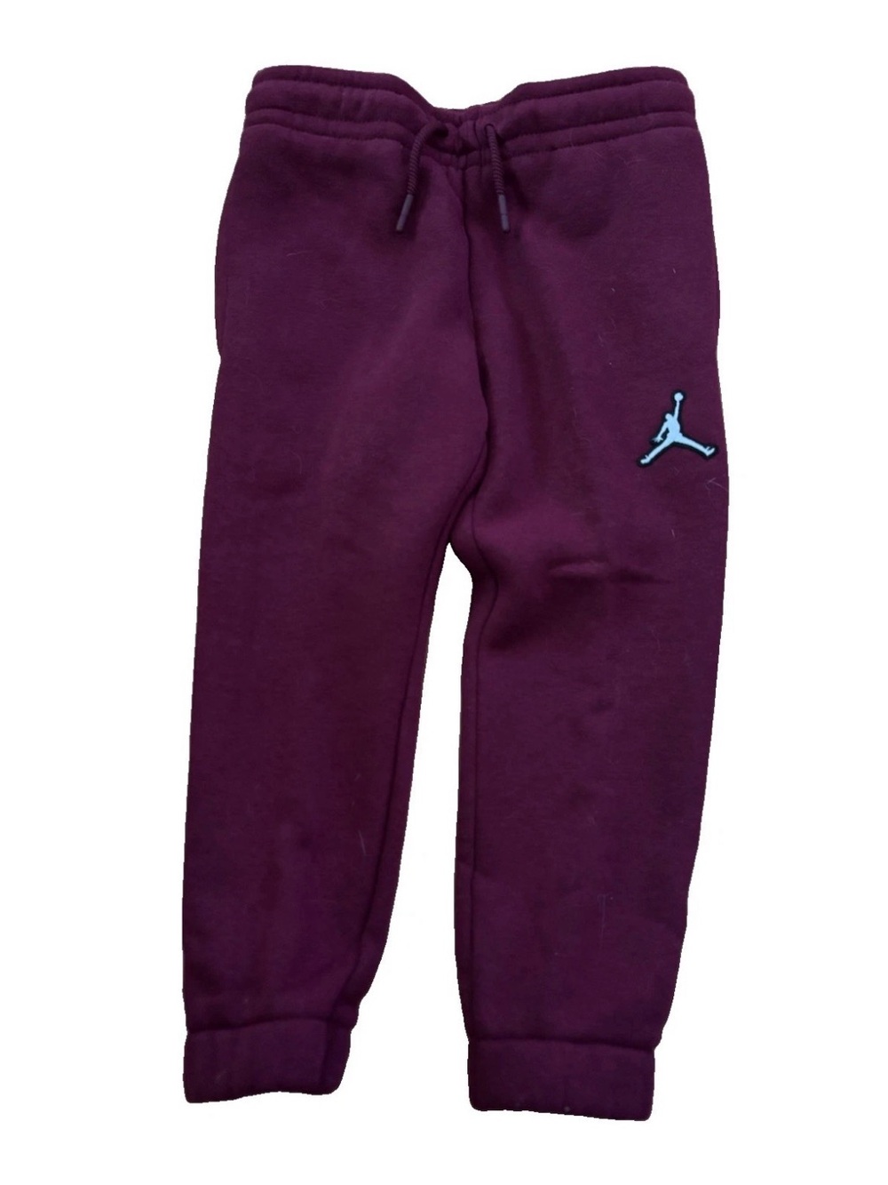 Jordan Boys' Maroon Jogger Sweatpants  - Size 4